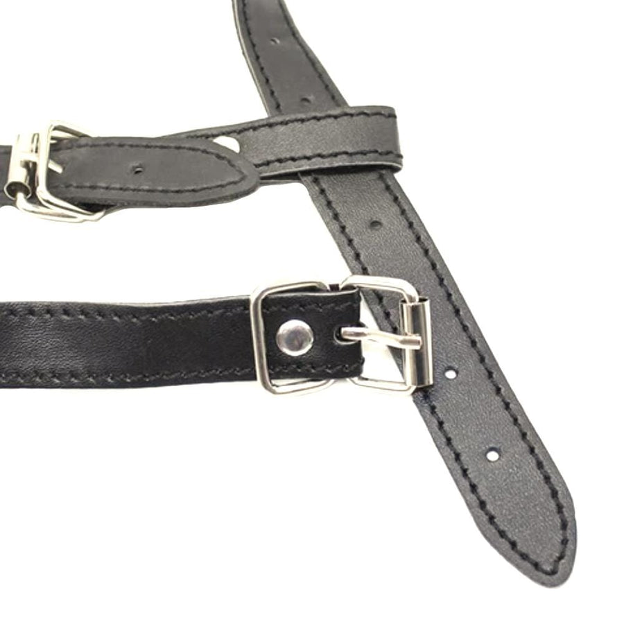 Open Mouth Hole Gag Harness BDSM, gallery view 5