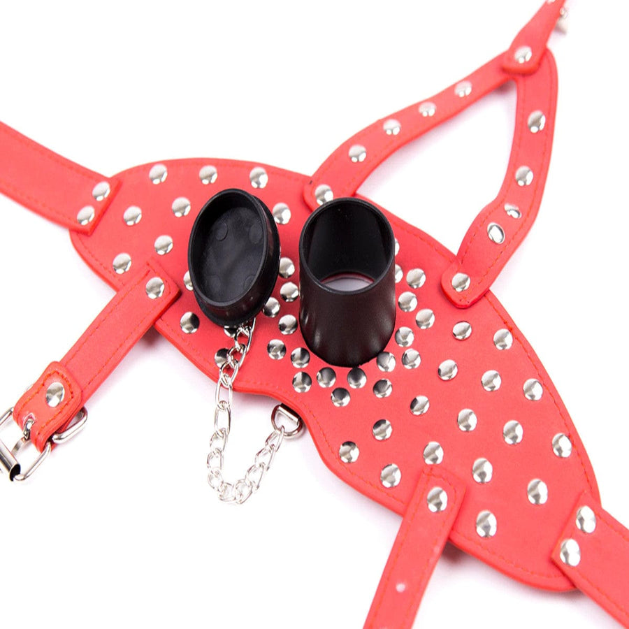 Studded Gothic BDSM Muzzle BDSM, gallery view 4