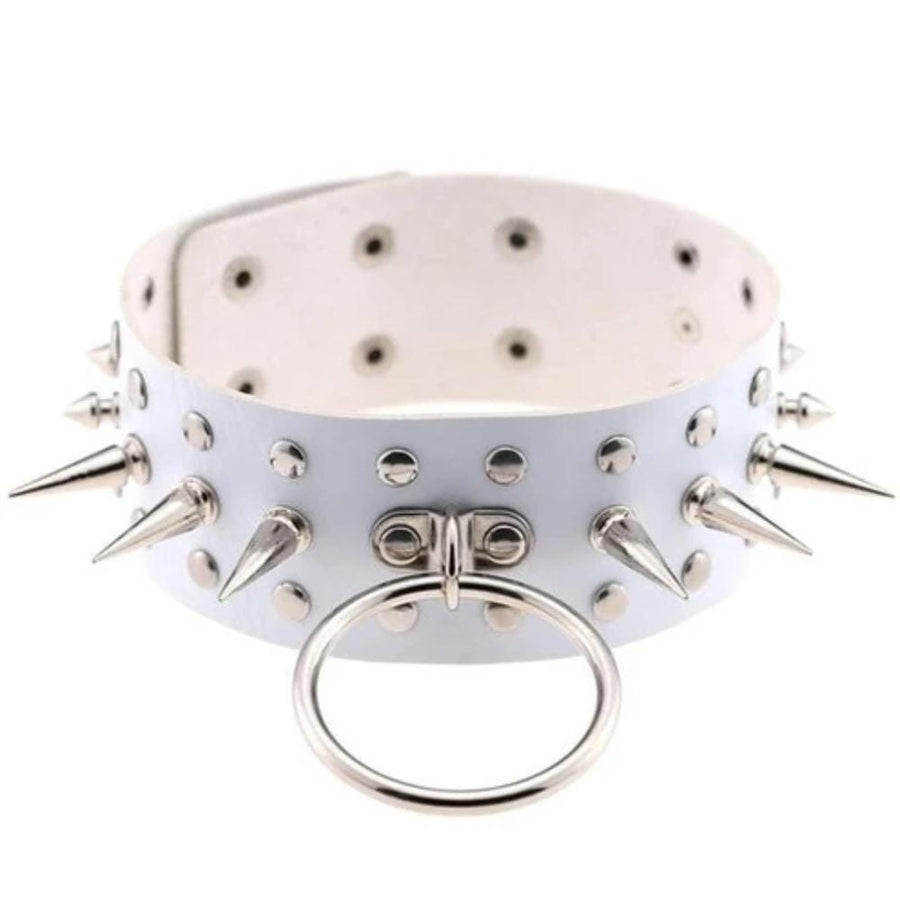 Spiked Bondage Submissive Collar, gallery view 4