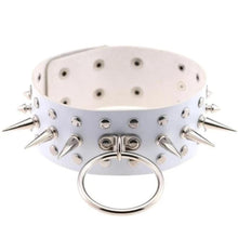 Load image into Gallery viewer, Spiked Bondage Submissive Collar
