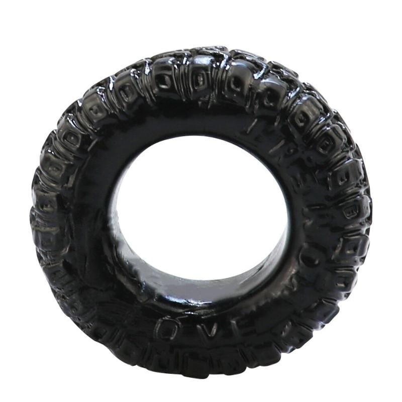 Thick Black Silicone Cock Ring BDSM