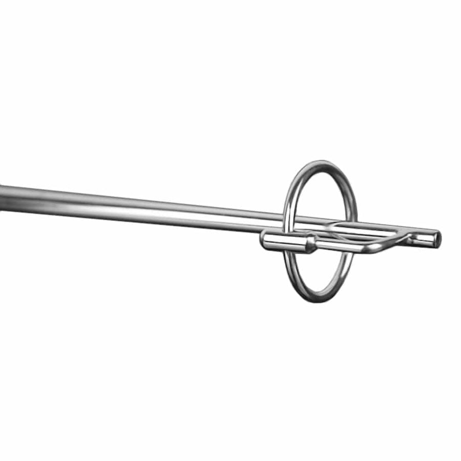 J-Contoured Stainless Urethral Sound BDSM, gallery view 4