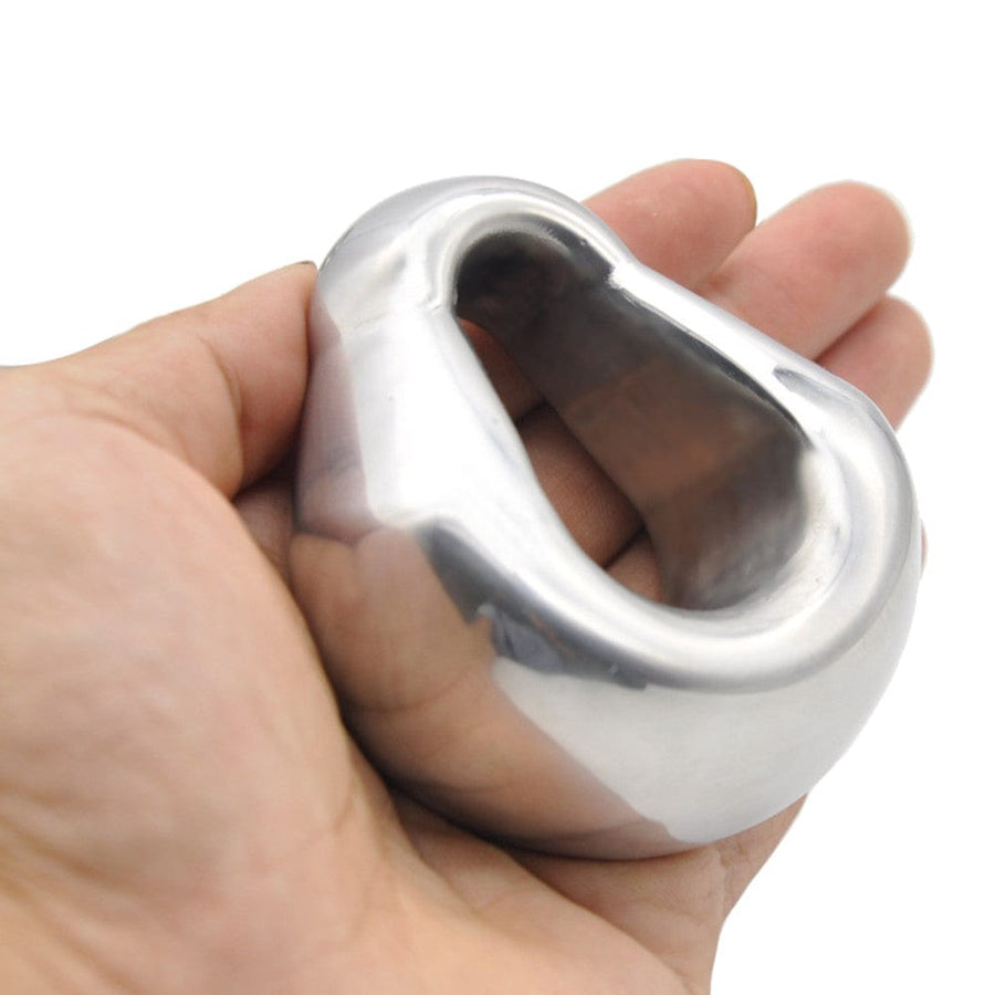 BDSM Testicle Stretcher Cock Ring Jewelry, gallery view 2