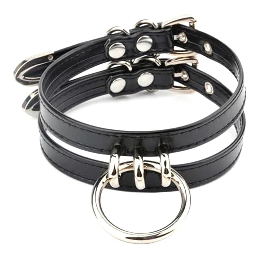 Classic O Ring Handcrafted Choker, gallery view 5