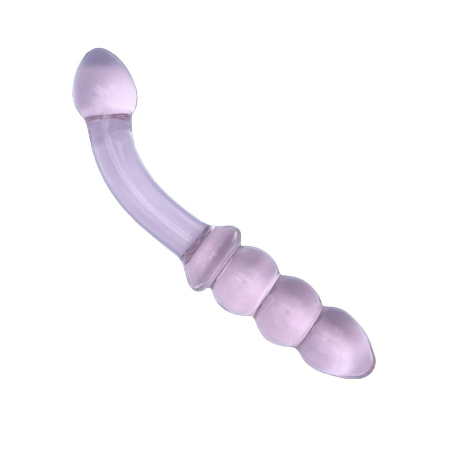 Pink Sexy Double Ended Beaded Dildo BDSM, gallery view 3