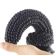 Load image into Gallery viewer, Realistic Black Corn Dildo With Suction Cup BDSM
