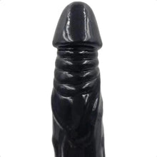 Load image into Gallery viewer, Flexible 22 Inch Double Black Dildo BDSM
