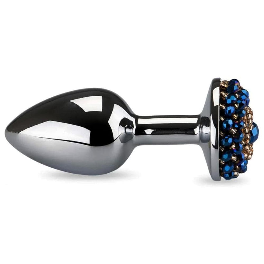 Queen's Diamond Jeweled Plug, 3-Piece Set BDSM, gallery view 3