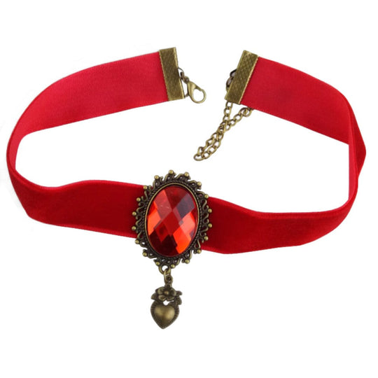 Red Flannelette Collars for Women product view