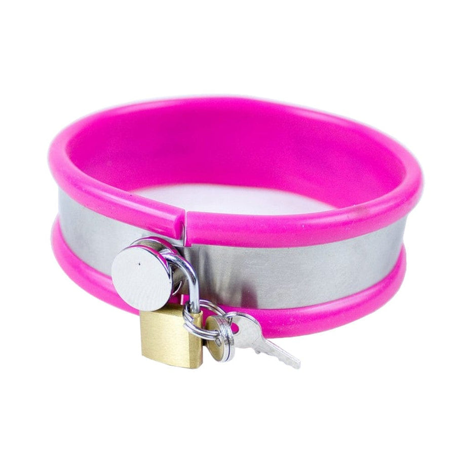 Erotic Bondage Locking Collar, gallery view 5