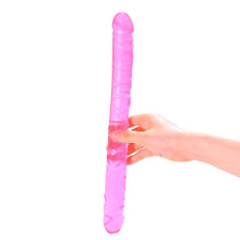 Load image into Gallery viewer, Translucent Silicone Double Dildo BDSM
