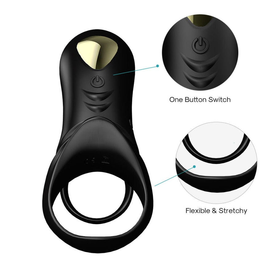 Dual Motor Stimulation Vibrating Dick Ring BDSM, gallery view 5