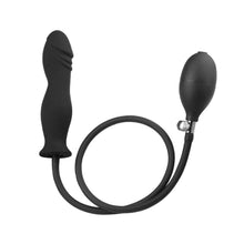 Charger l&#39;image dans la galerie, Plug anal gonflable à bite courbée BDSM
