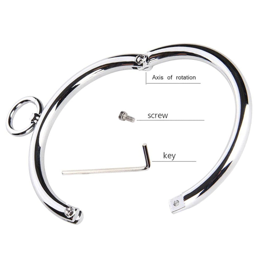 Stainless Lockable Turian Collar, gallery view 3