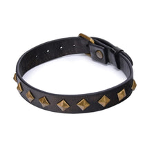 Load image into Gallery viewer, Genuine Vintage Leather Sub Collar
