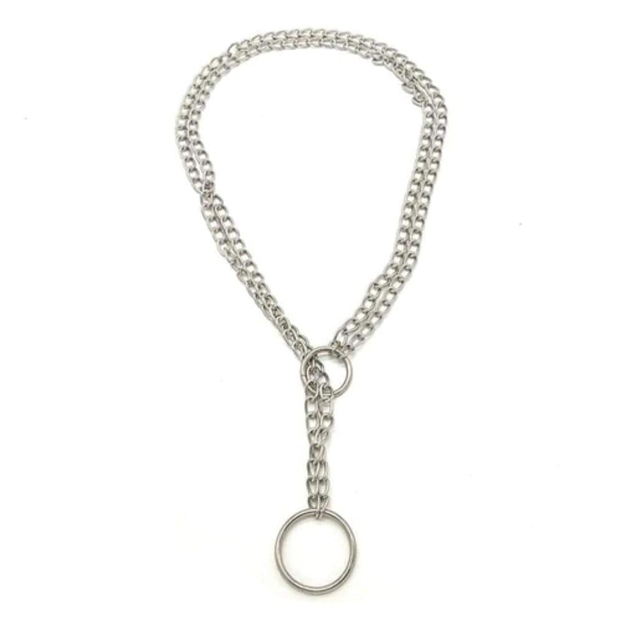 Hot Heavy Duty Dual Chain Iron Collar, gallery view 4