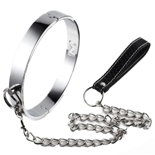 Master's Favorite Metal Bondage Collar product view