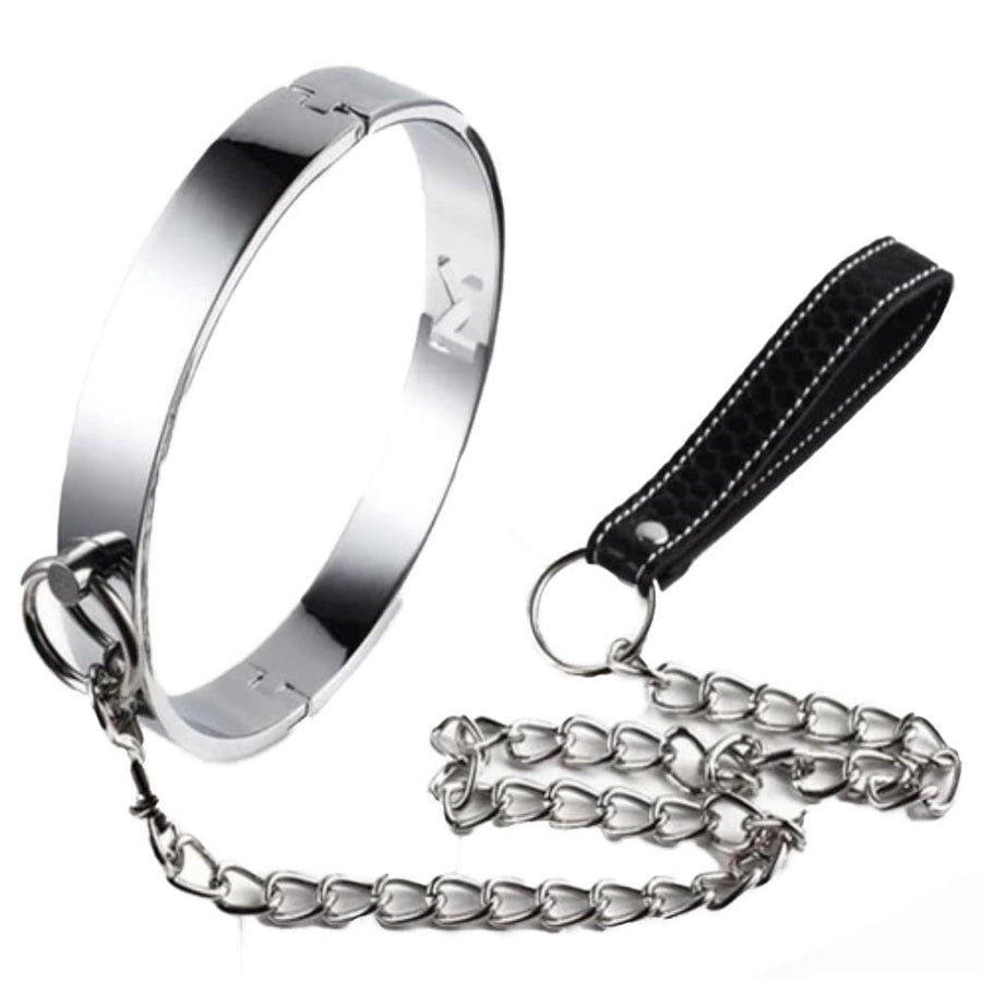 Master's Favorite Metal Bondage Collar product view