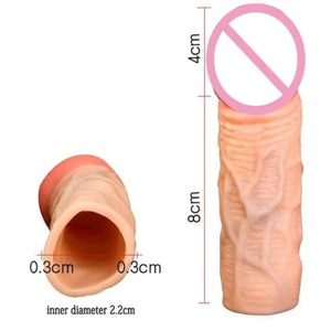 Instant Growth Natural Penis Sleeve BDSM
