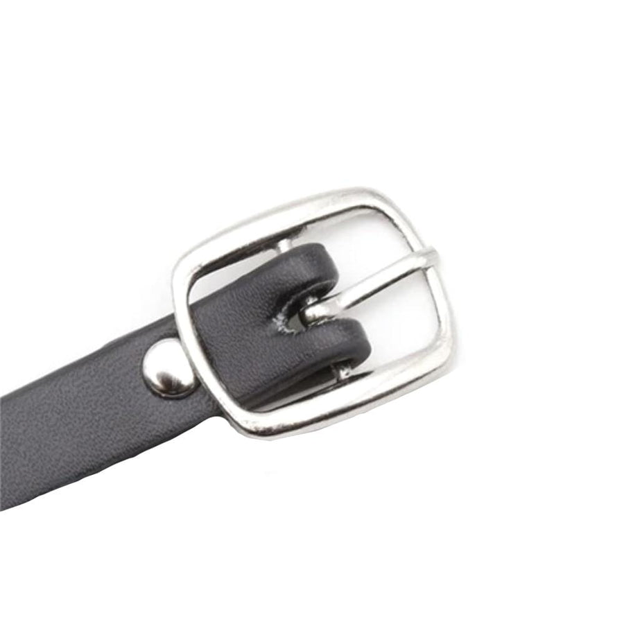 Faux Leather Puppy Play Collar, gallery view 5