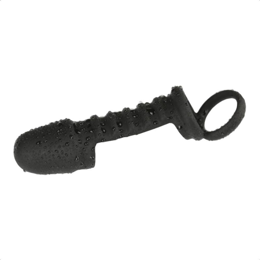 G Spot Cock Ring | Black Armor Dual Cock Ring BDSM, gallery view 2