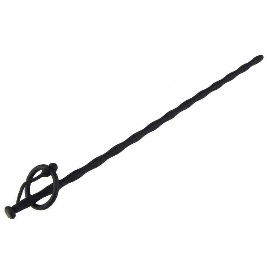 Black Urethral Dilator Penis Plug BDSM, gallery view 6