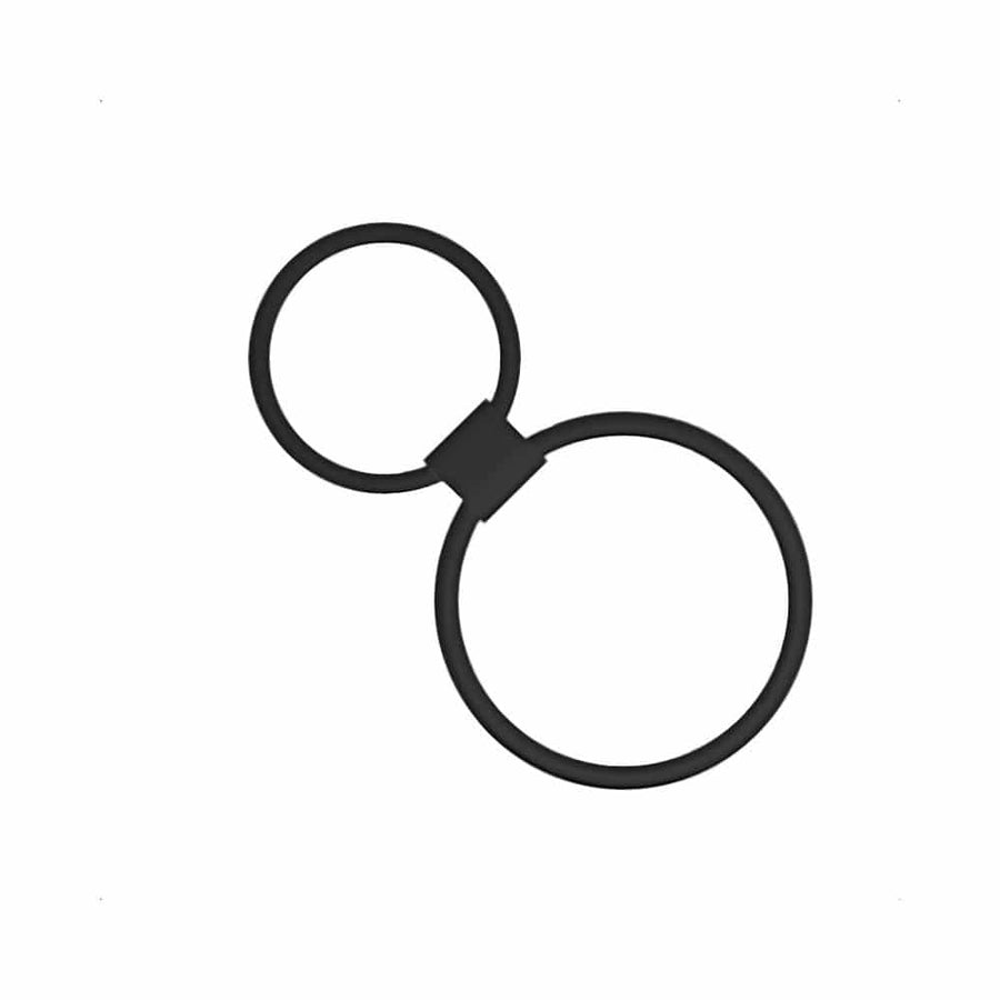 Rock Hard Erections Dual Cock Ring BDSM, gallery view 5
