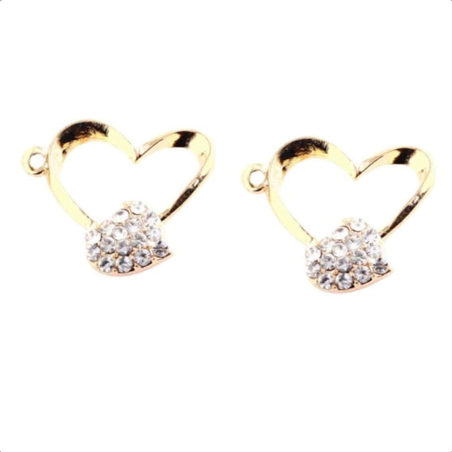 BDSM Dangling Heart Clip-on Nipple Jewelry, gallery view 4