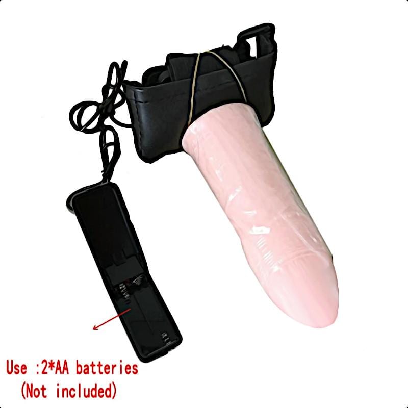 Realistic Hollow Strap On Vibrator, gallery view 4