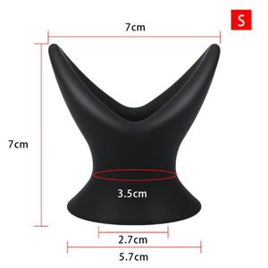 V-Shaped Silicone Hollow Butt Plug sissyloving V-Shaped Silicone Hollow Butt Plug sissyloving