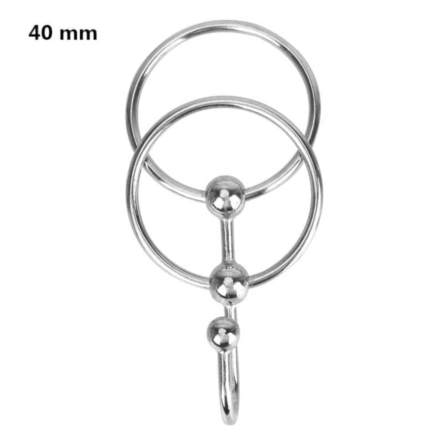 Dual Ringed Prince Albert Wand BDSM, gallery view 15