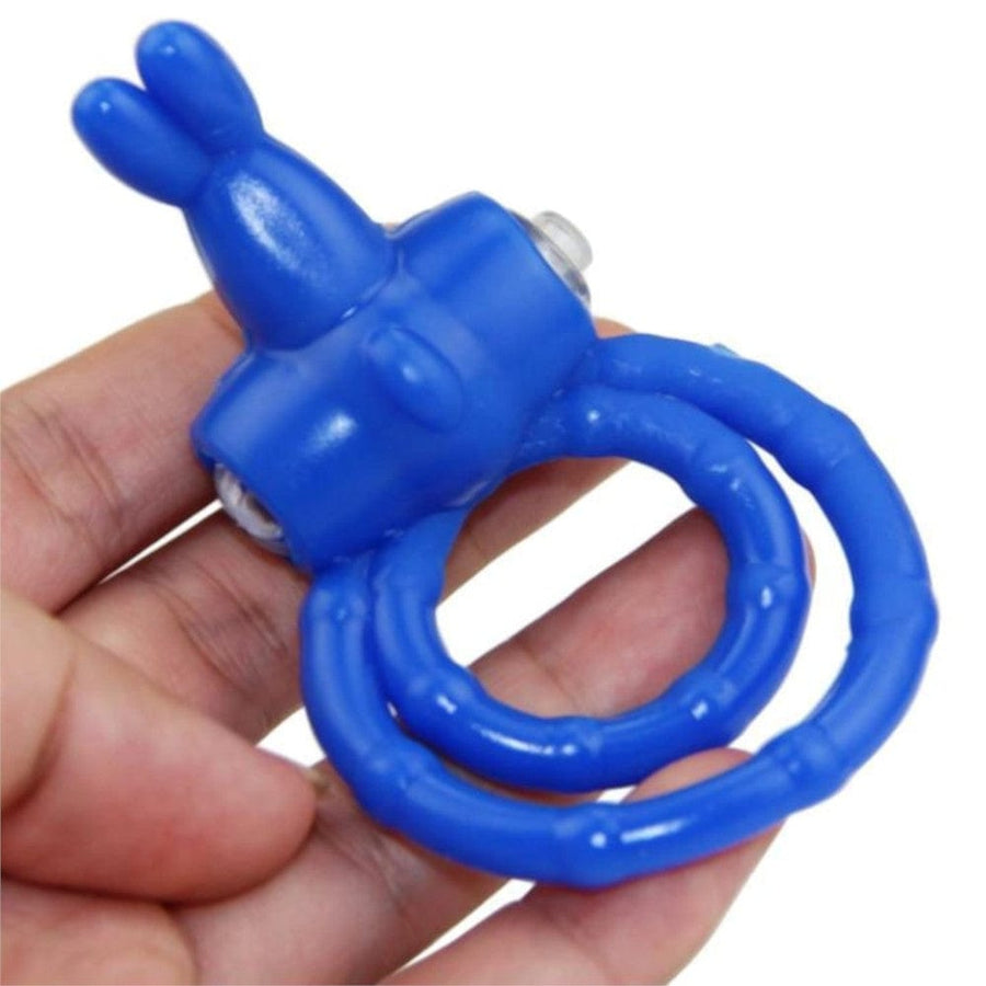 Erection-Enhancing Blue Bunny Cock Ring, gallery view 5