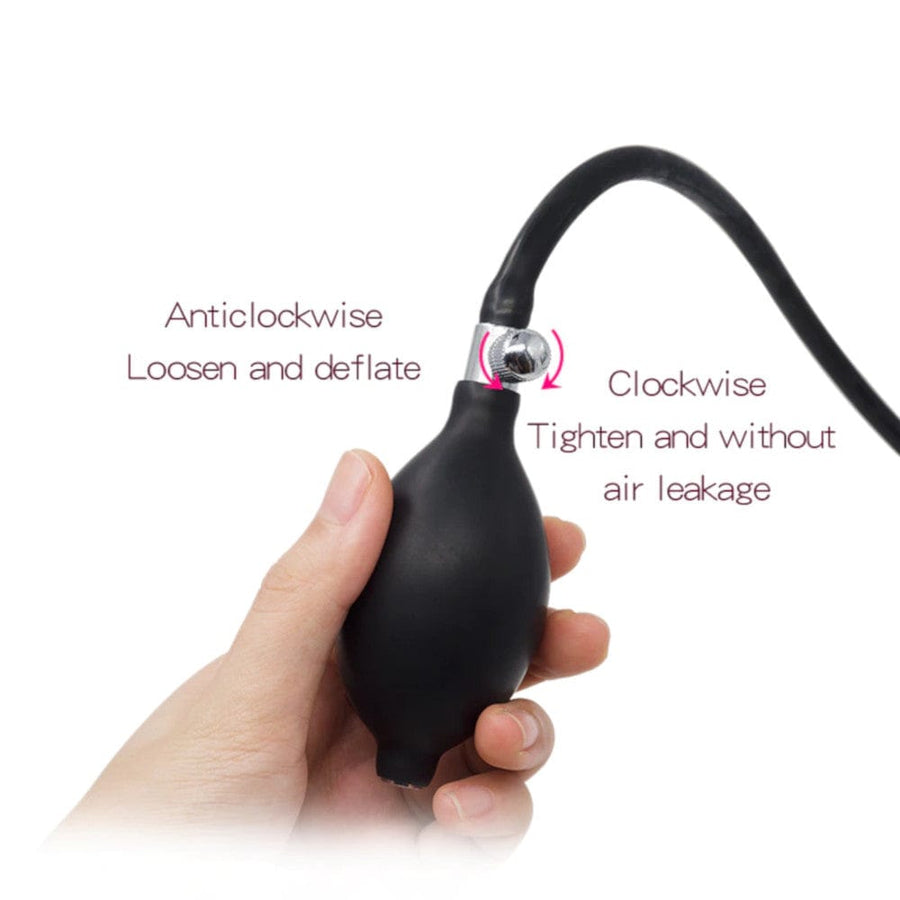 Power Play Silicone Inflatable Gag BDSM, gallery view 5