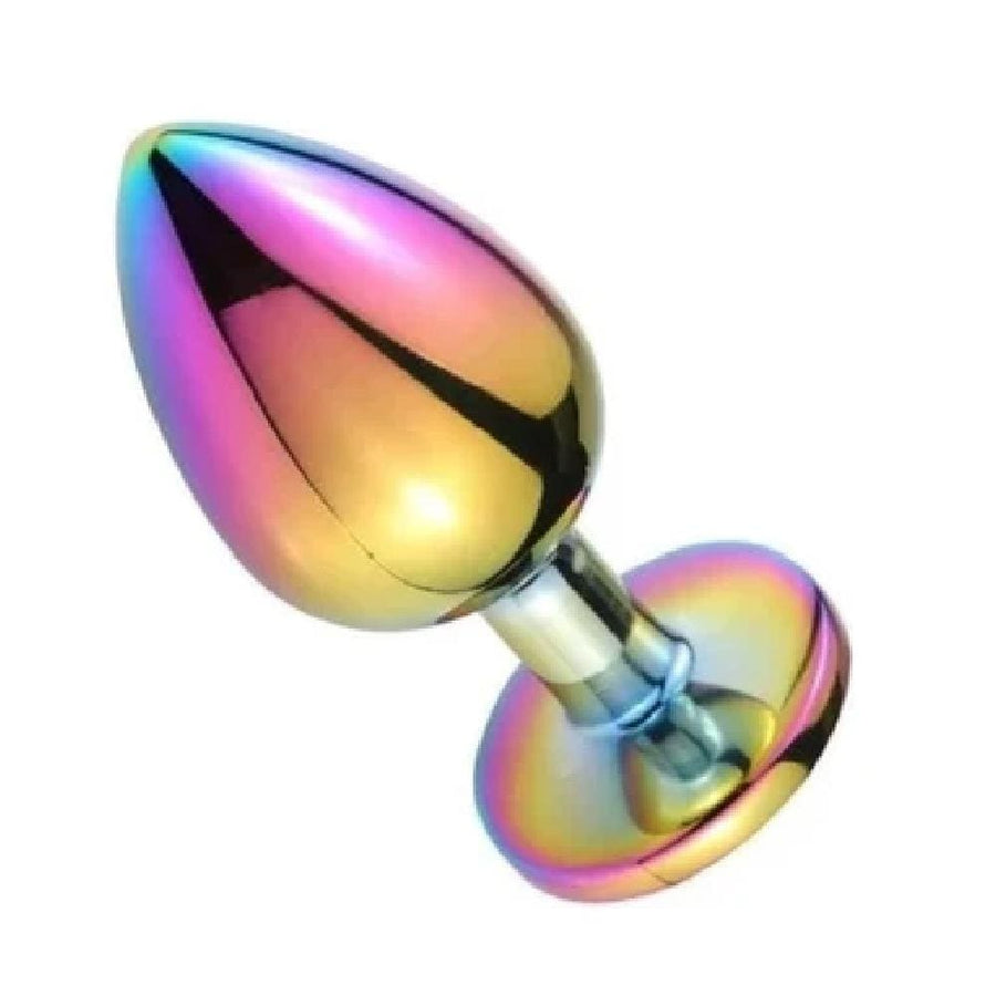 Rainbow-Colored Princess Butt Plug BDSM, gallery view 5
