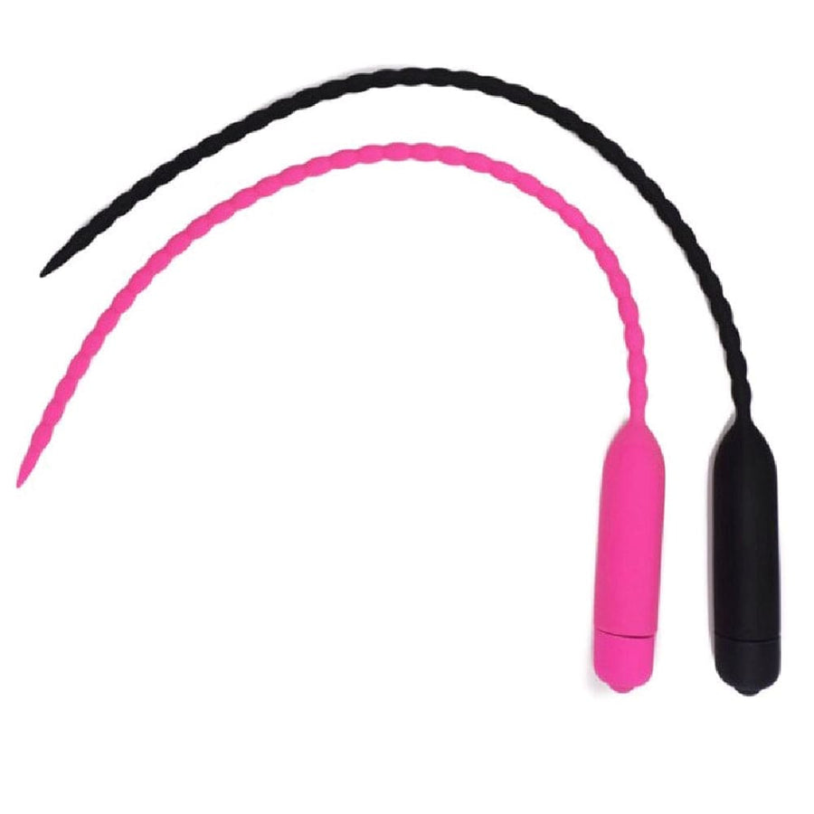 Long Vibrating Silicone Vibrating Urethral Sound BDSM, gallery view 5