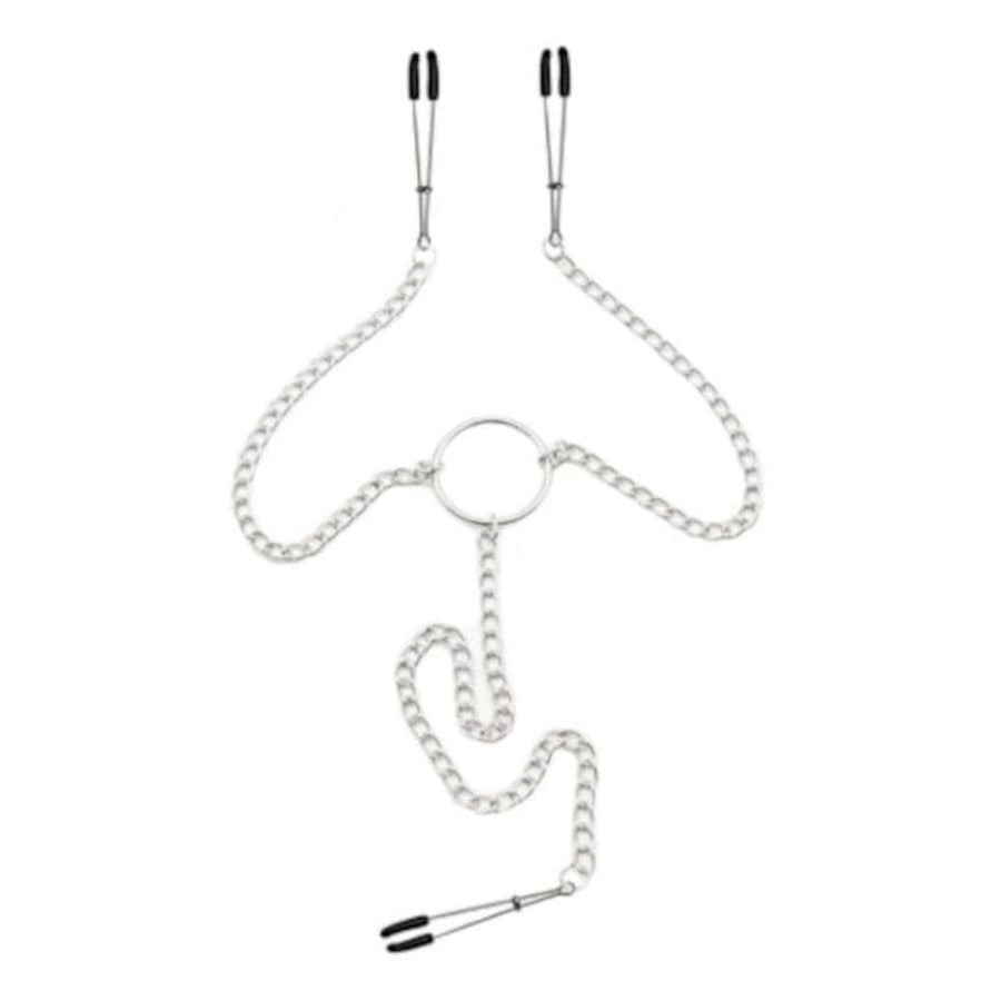 BDSM Pure Torture Nipple and Clit Clamps, gallery view 5