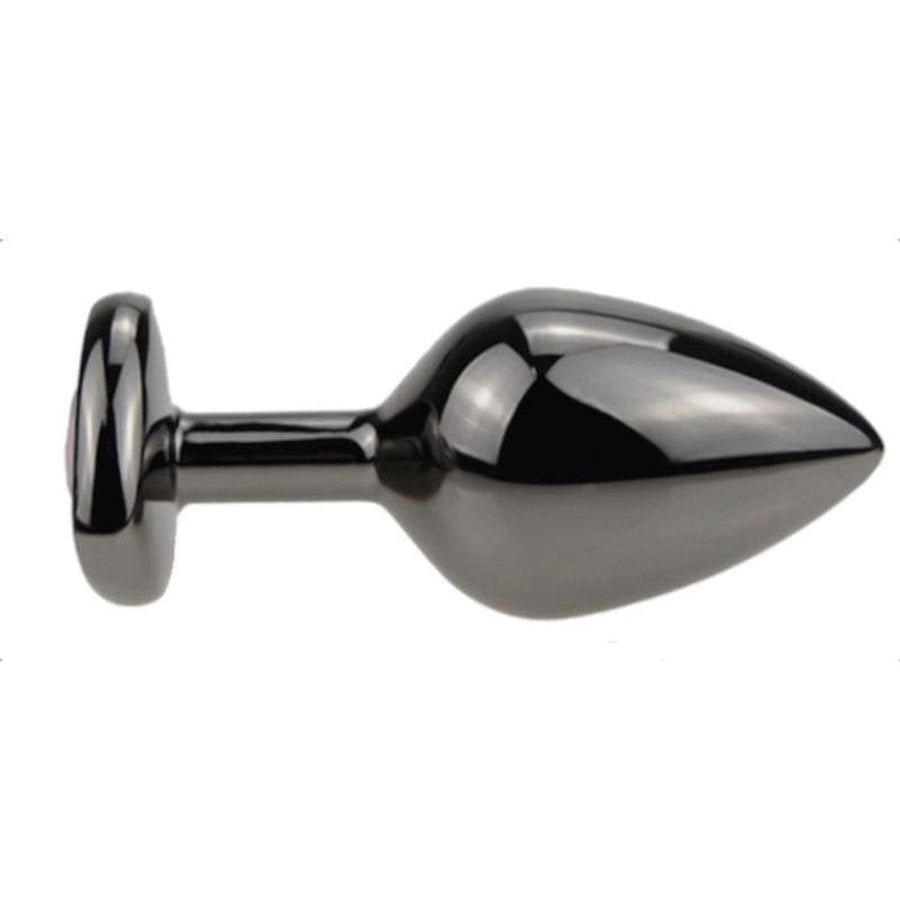 Heart-Shaped Crystal Butt Plug Kit and Bullet Vibrator BDSM, gallery view 6