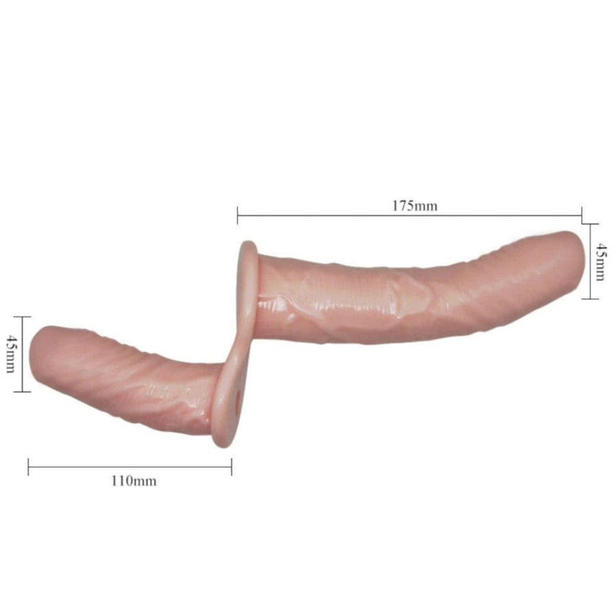 Battery-Powered Double Ended Strap On Vibrating, gallery view 7