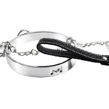 Lade das Bild in den Galerie-Viewer, Das beliebteste Metall-Bondage-Halsband des Meisters
