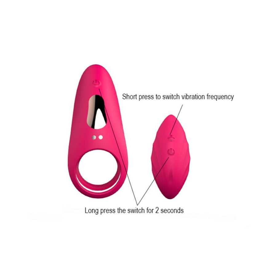 USB Rechargeable Remote Cock Ring BDSM, gallery view 8