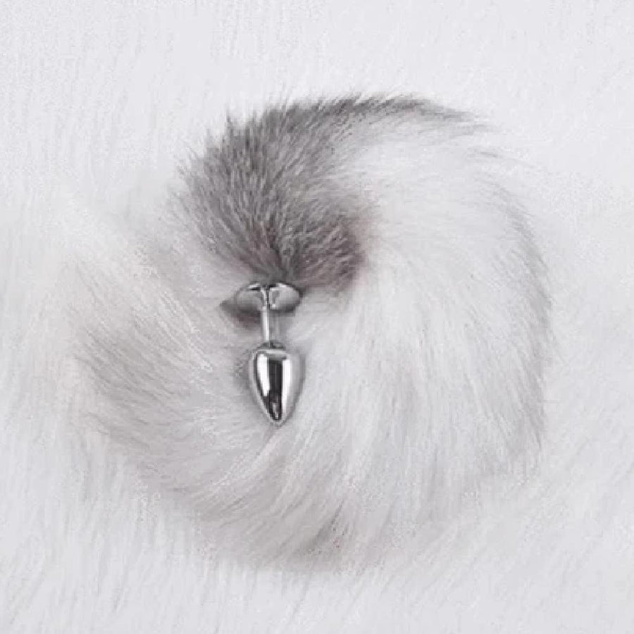Elegant Fox Tail Butt Plug 19 Inches Long BDSM, gallery view 5