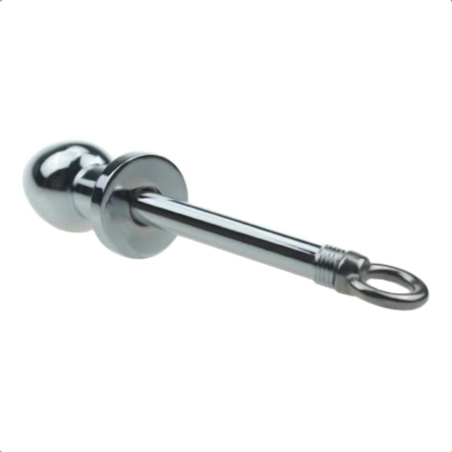 Hollow Inner Tube Metal Butt Plug 4.45 Inches Long, gallery view 12