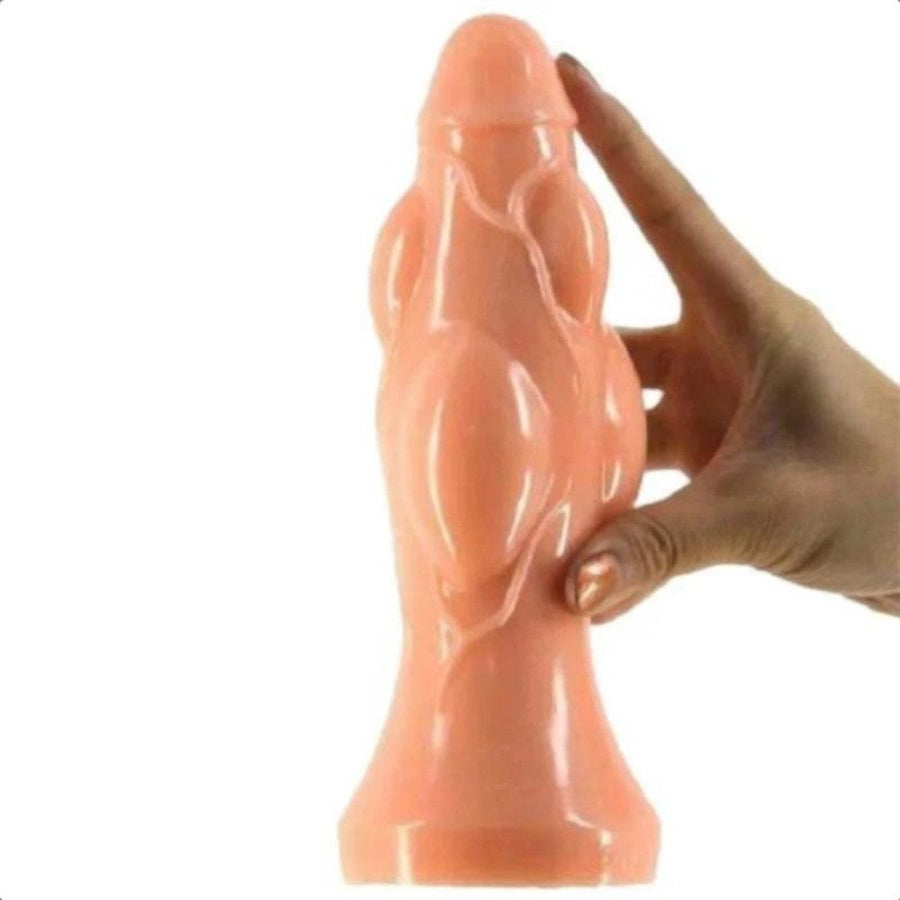 BDSM Soft and Flexible Large Knot Dildo, gallery view 9
