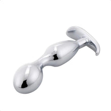 Load image into Gallery viewer, Jeweled Stainless Metal Butt Plug  BDSM
