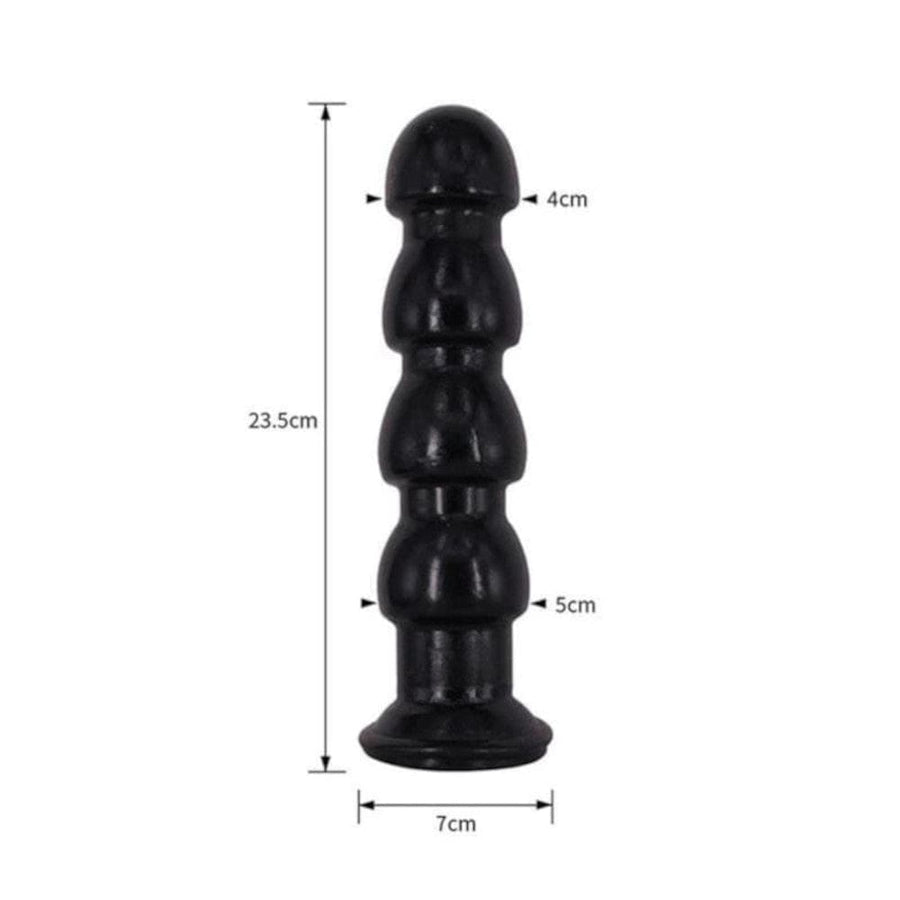 Silicone Pleasure Dilator Beaded Dildo BDSM, gallery view 5