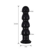 Load image into Gallery viewer, Silicone Pleasure Dilator Beaded Dildo BDSM
