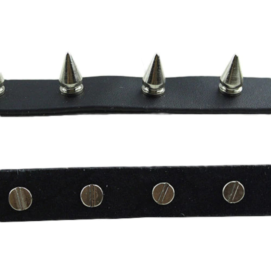 Vintage Leather Studded Collar, gallery view 6