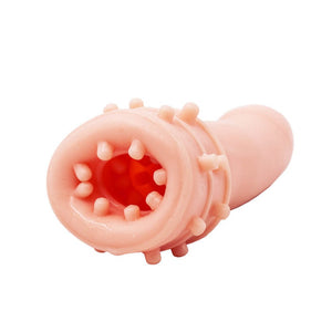 Remote-Controlled Vibrating Penis Sleeve BDSM