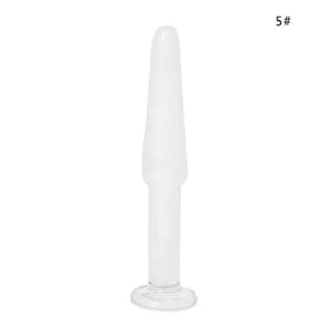 7 Styles Crystal Glass Stimulator Plug bdsm