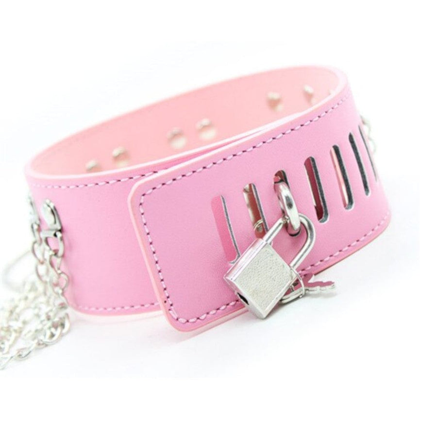 Pretty in Pink Permanent Locking Collar, gallery view 5